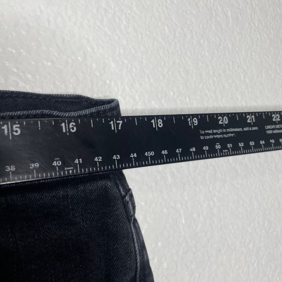 Flint and Tinder Mens Bottoms Size 34 Faded Black Straight Tapered Denim Jeans - Picture 6 of 15